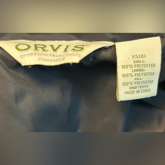 Orvis Quilted Barn Jacket Women’s XS - Picture 4 of 4